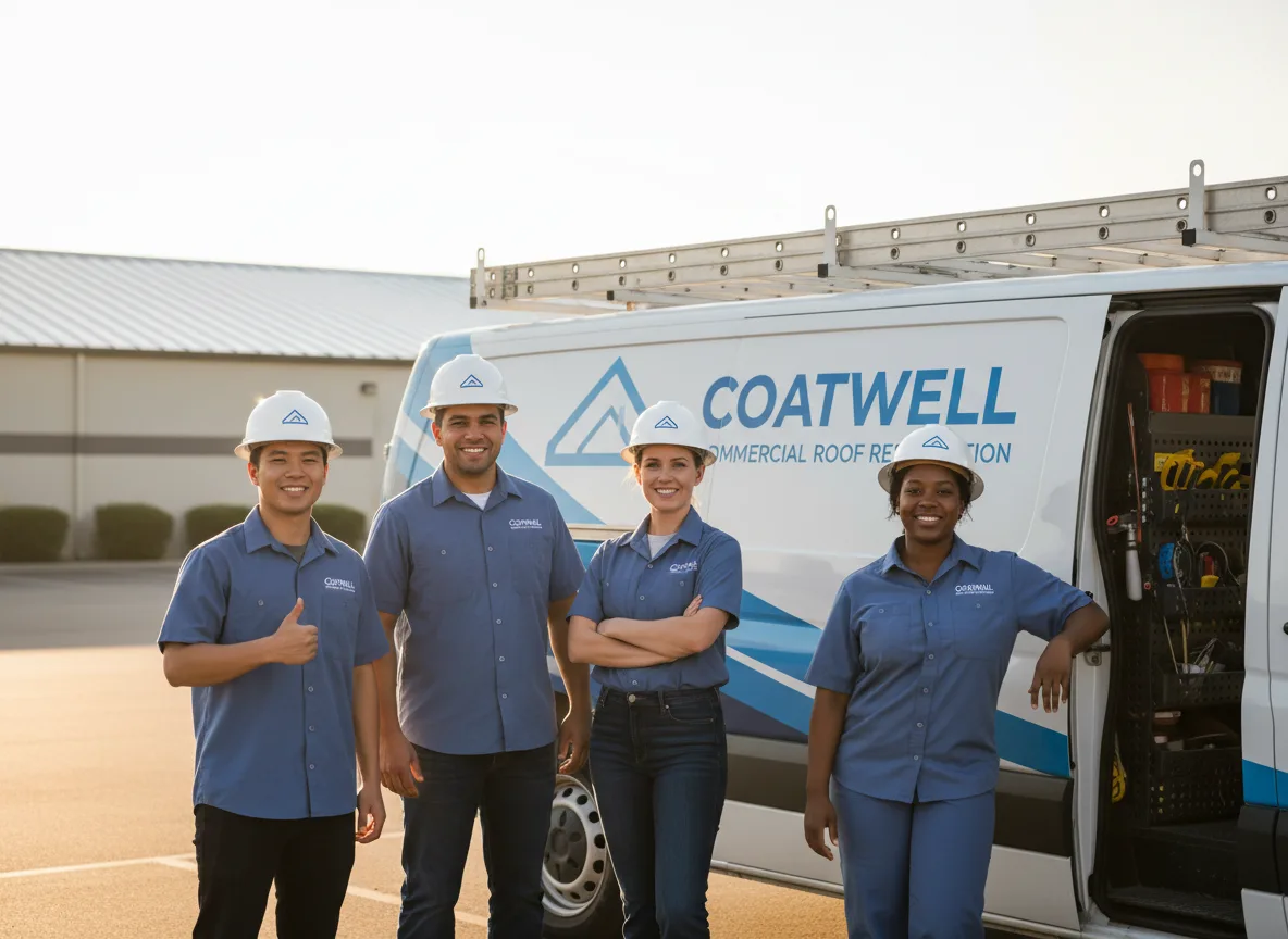 Commercial roof coating company in Franklin, ME